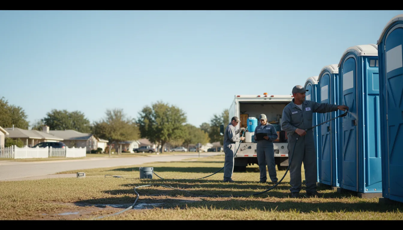 Long-Term Portable Toilet Rental in River Ridge, LA near me